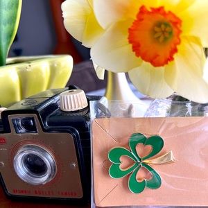 Clover Brooch